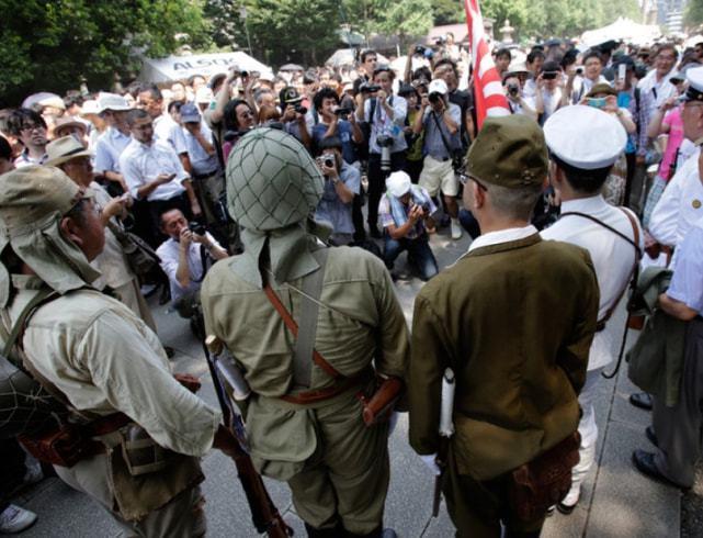 日本91岁老兵扬言还想打中国