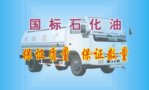 中石化流动加油车名片模板