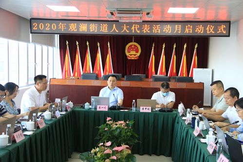 观澜街道举行2020年"代表活动月"启动仪式