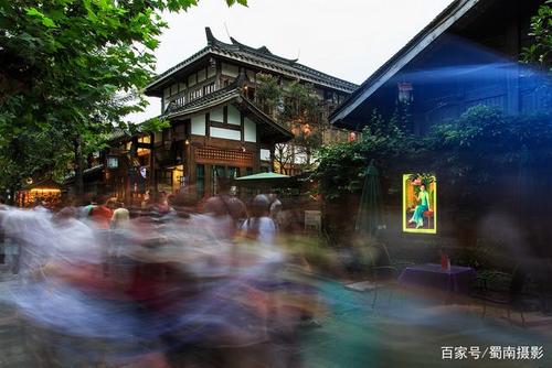 成都著名景点-宽窄巷子