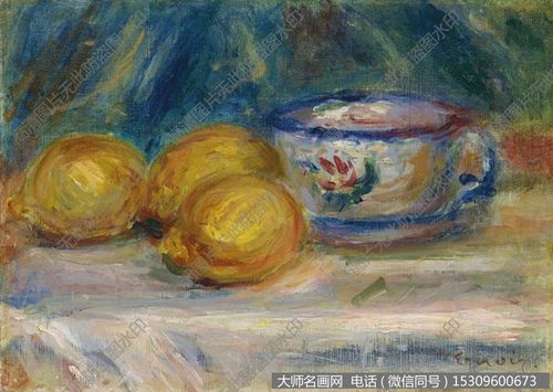 雷诺阿静物油画作品4高清图片下载