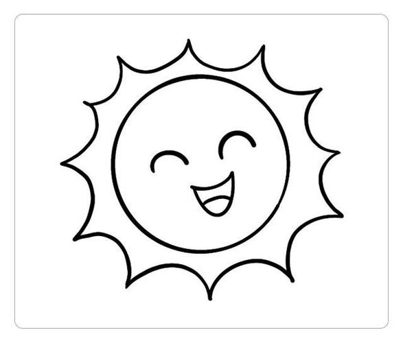 小朋友们,大家好~今天要画一幅很可爱小太阳简笔画,它们的表情各不