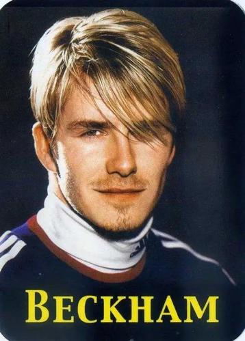 贝克汉姆旧照.资料图