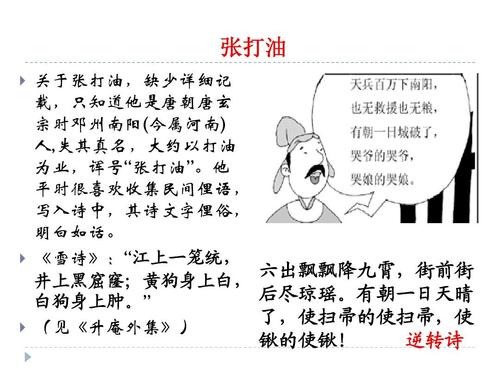 打油诗ppt