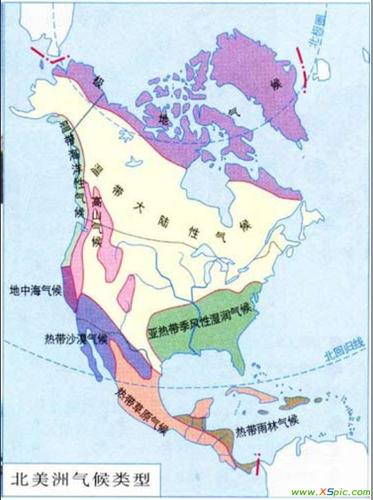 夏季的时候,应该有海风吹入北美西部地区,但是你还应该知道,北美洲和