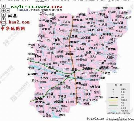 安徽泗县自助游地图