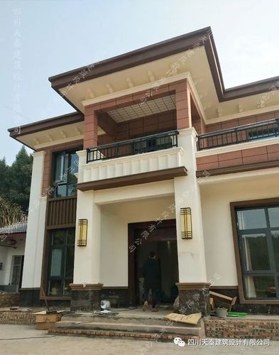 别墅檐口实景图