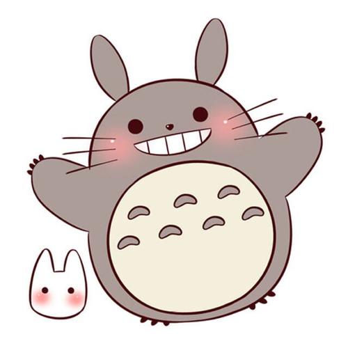 龙猫动漫可爱q版呆萌宫崎骏