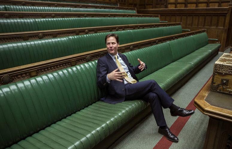 nick clegg in the house of commons
