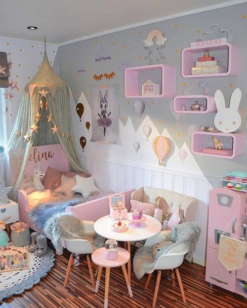 小公主房 少女心房间设计