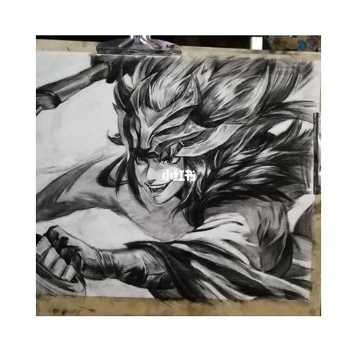 百里玄策,白虎志._绘画_兴趣爱好_绘画