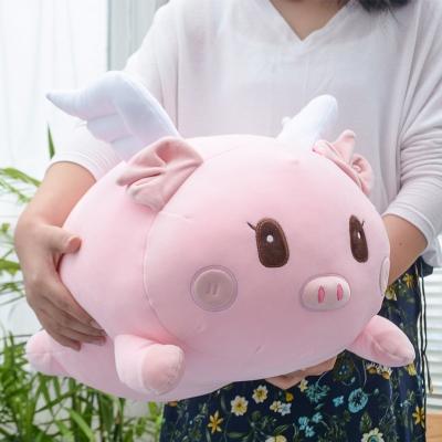 新品新品可爱飞天猪w猪抱枕超软萌小猪毛绒玩具公d仔玩偶布娃娃生图片
