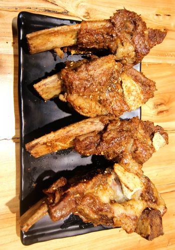 烧烤套餐!牛排骨赛脸大!秘制小碗烧!