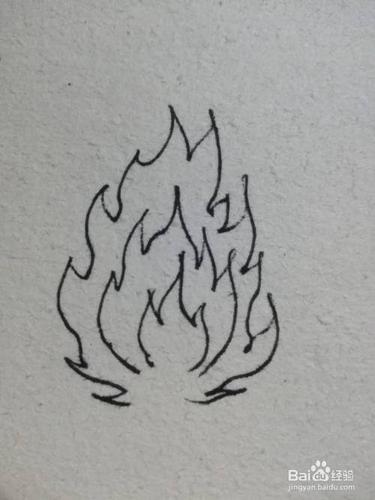 火怎么画好看又简单