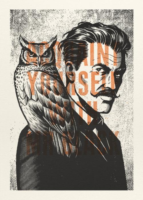 澳大利亚悉尼插画师 andrew fairclough 的复古插画作品.