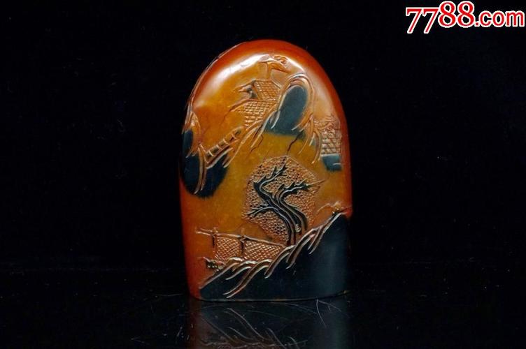 田黄石乌鸦皮印章_价格7200.0000元_第3张_7788收藏__中国收藏热线