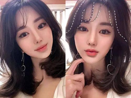 刘海对女生的改变效果堪比整容你一定想象不到