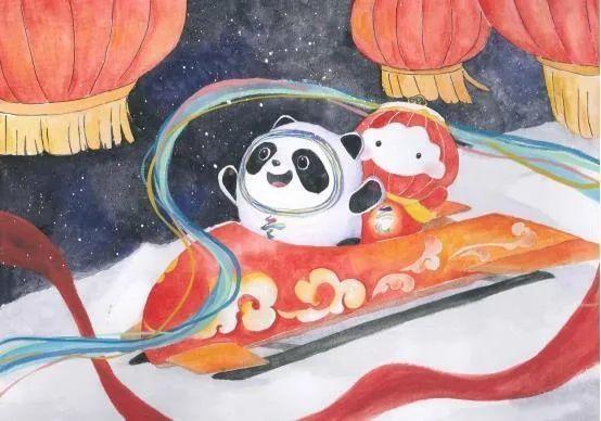这些奥运画太秀了!——"奥运我来画"优秀作品展示