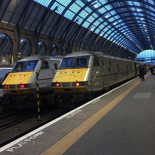 英国的火车图片