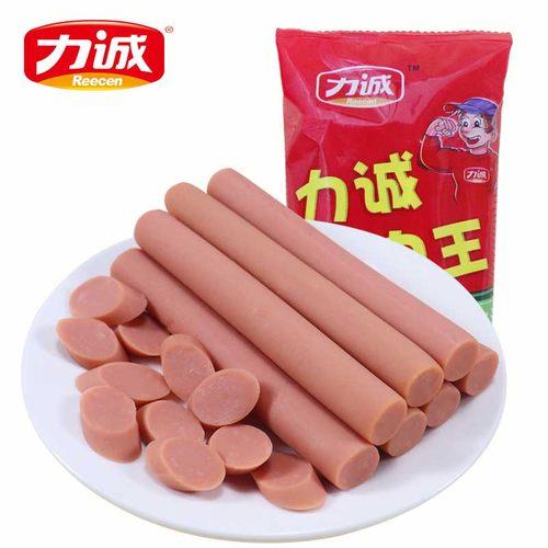 推荐力诚王中王224克3袋即食火腿肠