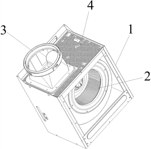 一种吸油烟机的降噪结构制造技术