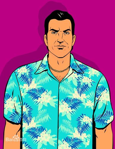 侠盗猎车手罪恶都市这张汤米维赛迪的漫画是rockstar