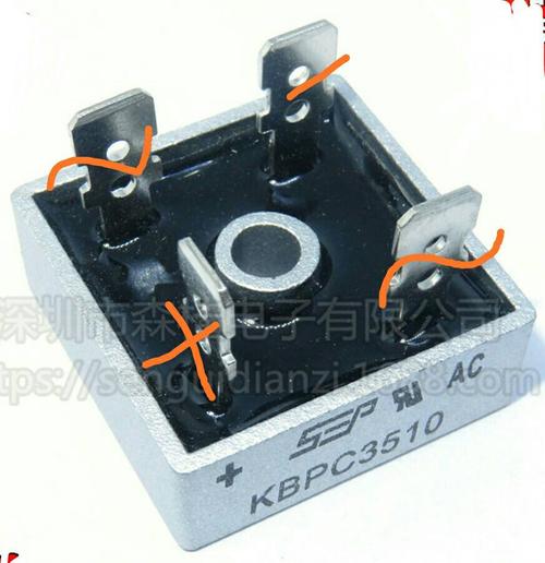 kbpc3510整流桥怎么接线?asemi的怎么接线才正确!