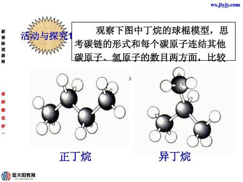 2《从微观结构看物质的多样性》----同分异构现象课件(苏教版必修2)