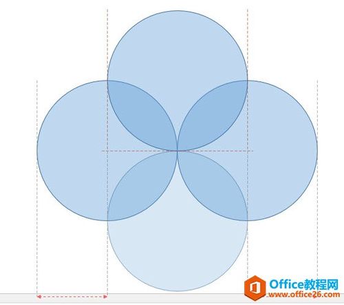 利用圆形与菱形的拆切能ppt如何快速绘制出桨形图形设计