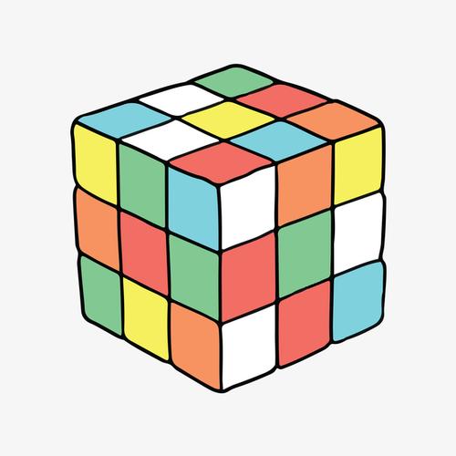 彩色的魔方