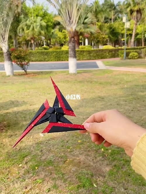 手工折纸|帅气飞镖(上)_手工制作_折纸_兴趣爱好_手工