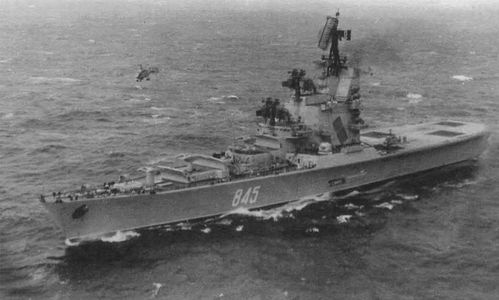 兀鹰逐极星,驰骋地中海——苏联海军1123型"莫斯科"级反潜巡洋舰