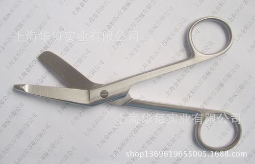 不锈钢 绷带剪刀 纱布剪刀 辅料剪 亚光 镜光 14cm 18cm