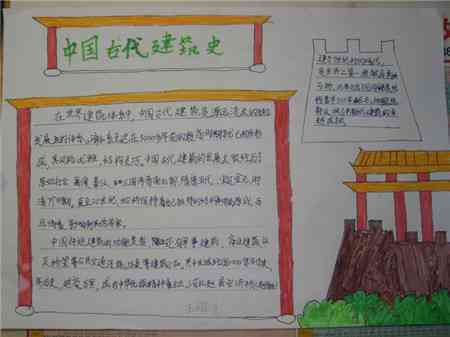 中国传统文化手抄报:中国古典园林