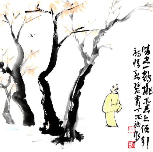 晴空一鹤排云上,便引诗情到碧霄.