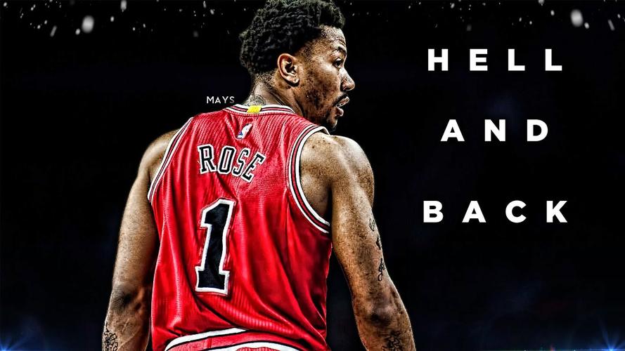 德里克-罗斯励志壁纸,风城玫瑰再绽放!