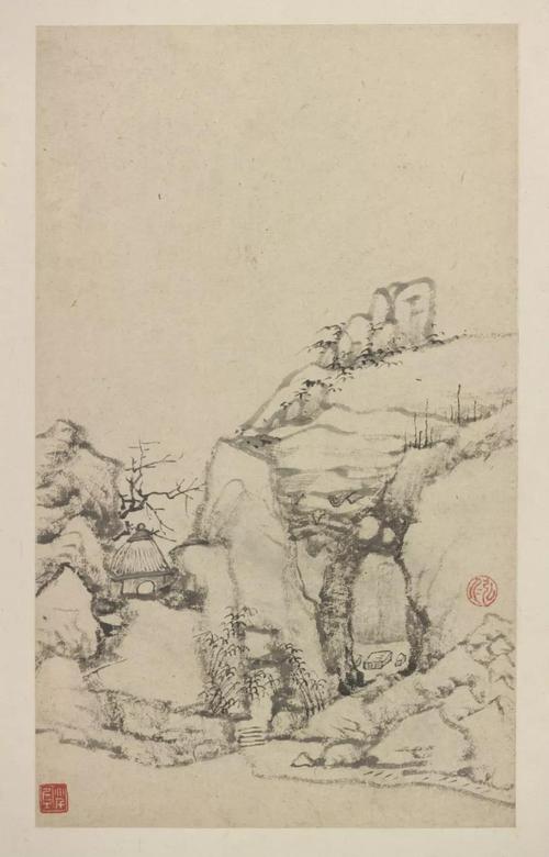 倪云林的精神传人——渐江和尚的山水画美学之蕴_倪瓒