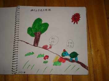 犟龟手抄报的画