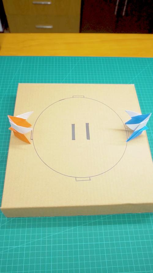 可以双人对战的纸相扑游戏_diy手工制作_家居家装_家居用品_玩具