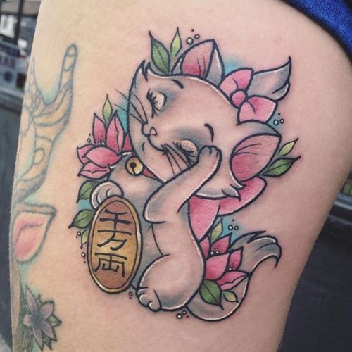 代表幸运的纹身小图案