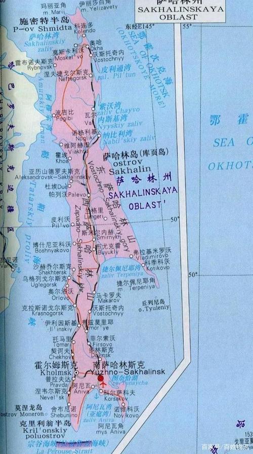 俄罗斯萨哈林岛,如同一把尖刀悬在日本群岛北边,这里