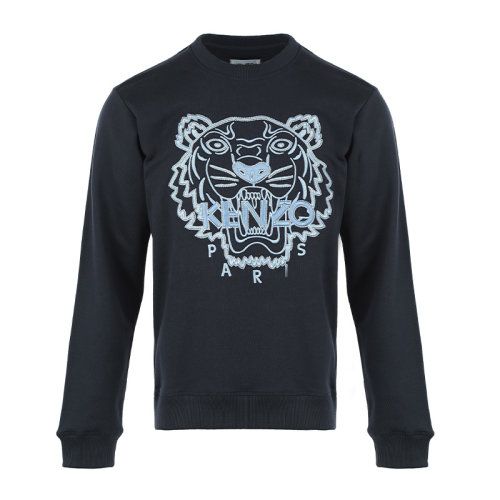 kenzo老虎头卫衣价格,kenzo虎头卫衣 kenzo/高田贤三21新品大虎头刺绣男士套头卫衣男卫衣fb65sw124