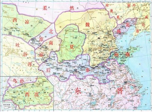 十六国疆域-中文百科在线图片查看