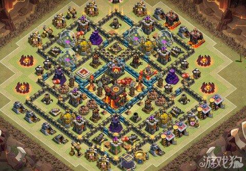 部落冲突常年使用部落战阵型分享