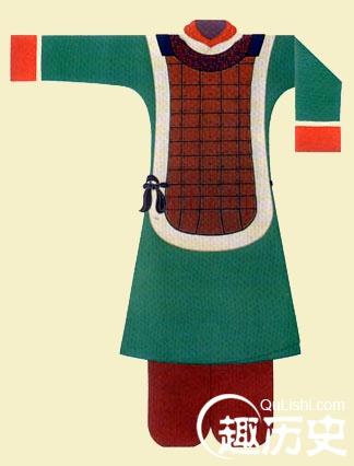 秦朝服饰:秦代将士铠甲