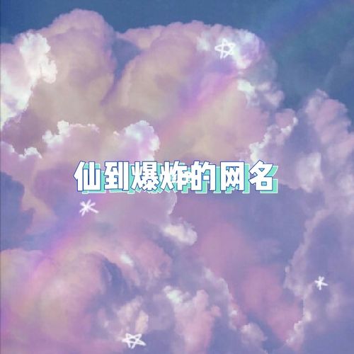 仙到爆炸的网名_网名_素材_素材其他