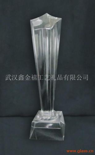 武汉鑫金禧水晶奖杯奖牌/激光雕刻奖牌/沙金/堆金/腐蚀