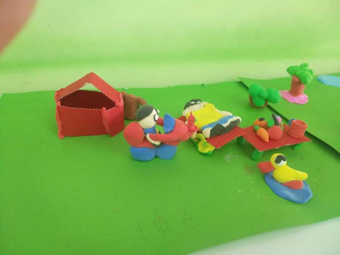 我的花园,我做主一一一大四班手工课《街心花园》