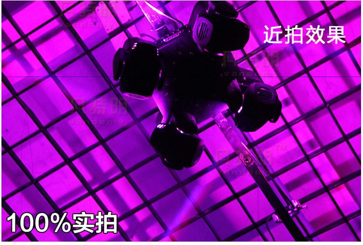 led四头摇头光束灯 舞台灯光 酒吧灯婚庆ktv包房闪光灯 进口高亮
