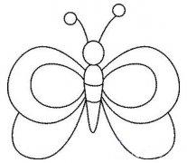 蝴蝶_儿童画图片_儿童画画图片大全